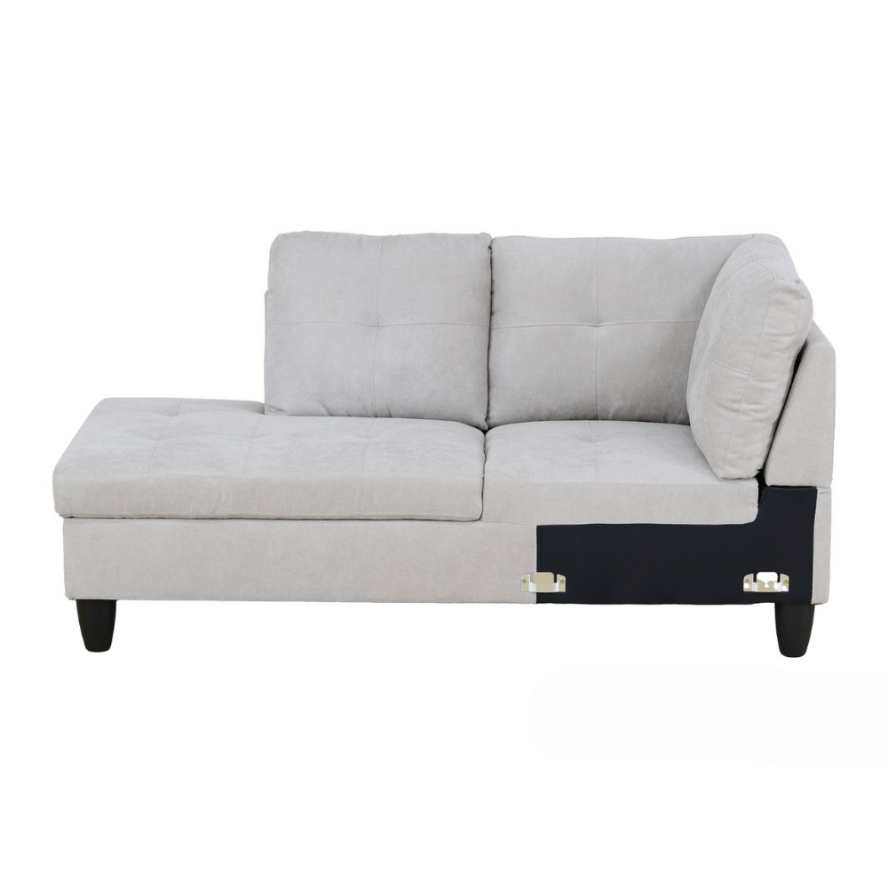 Corduroy 3-Piece Living Room Sofa Set-A