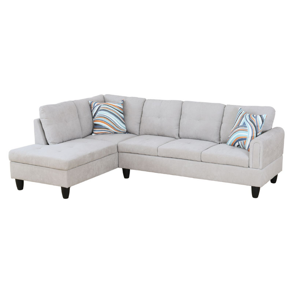 Corduroy 3-Piece Living Room Sofa Set-A