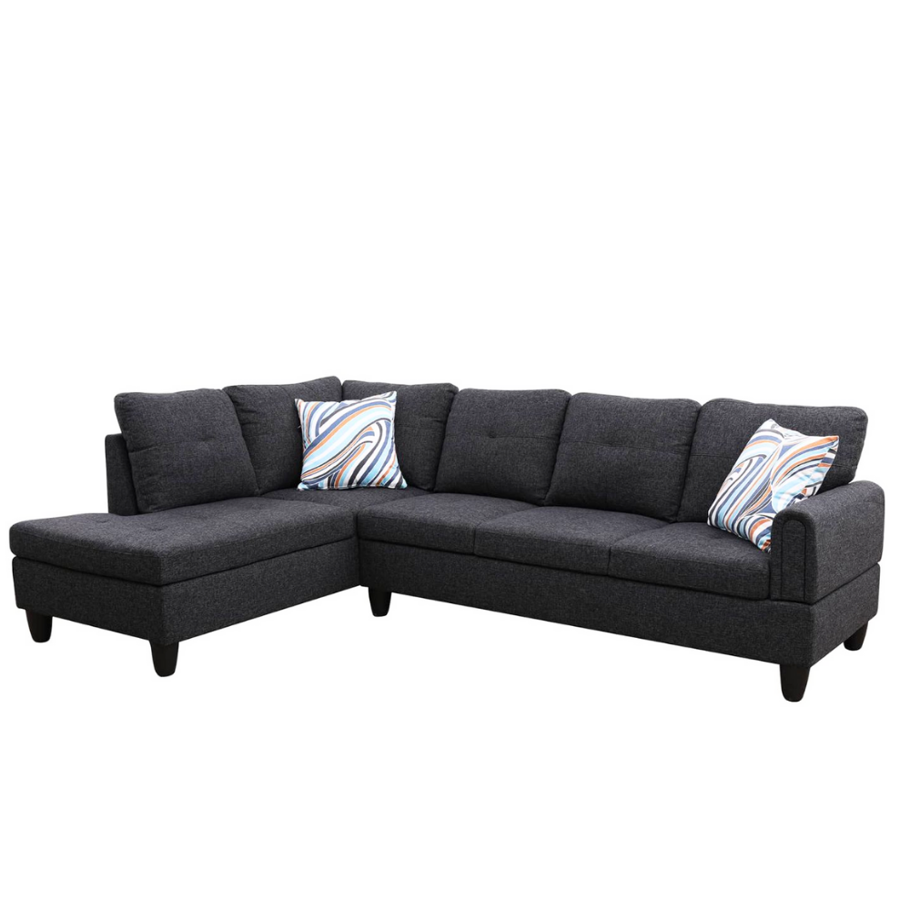 Corduroy 3-Piece Living Room Sofa Set-A