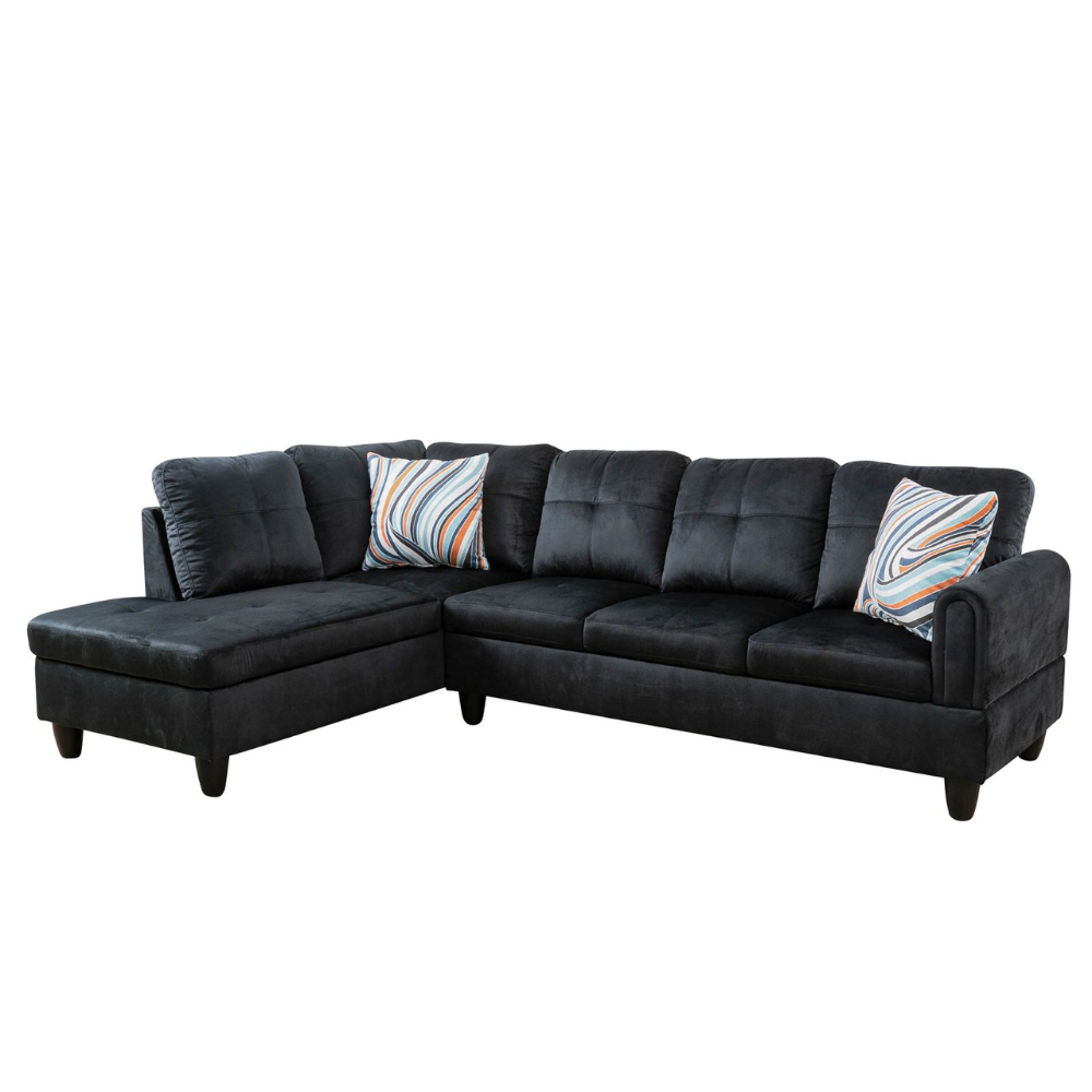 Corduroy 3-Piece Living Room Sofa Set-A