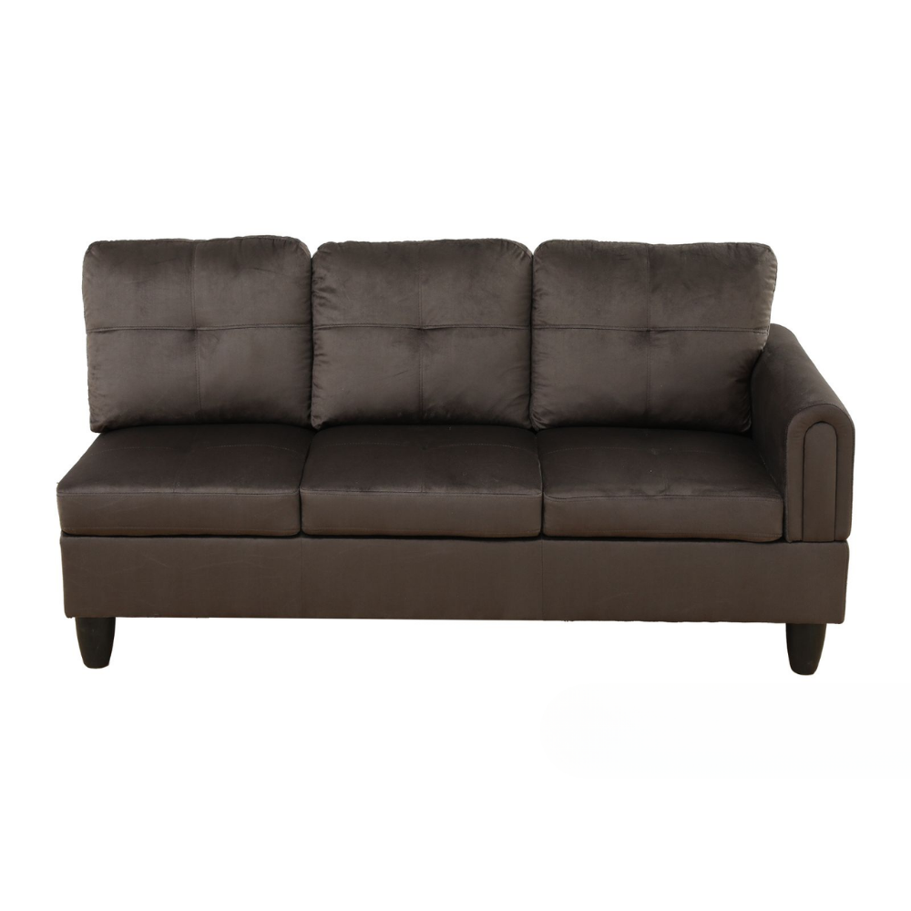 Corduroy 3-Piece Living Room Sofa Set-A