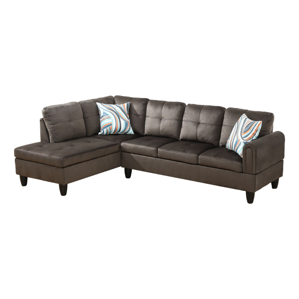 Corduroy 3-Piece Living Room Sofa Set-A