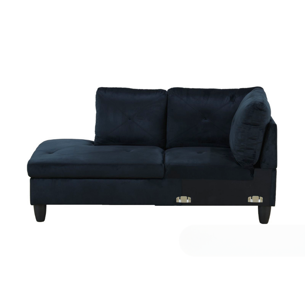 66.5" Flannel 3-Piece Living Room Sofa Set-A