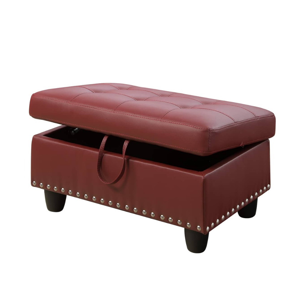 Semi PU Synthetic Leather 3-Piece Sofa Set-B-12