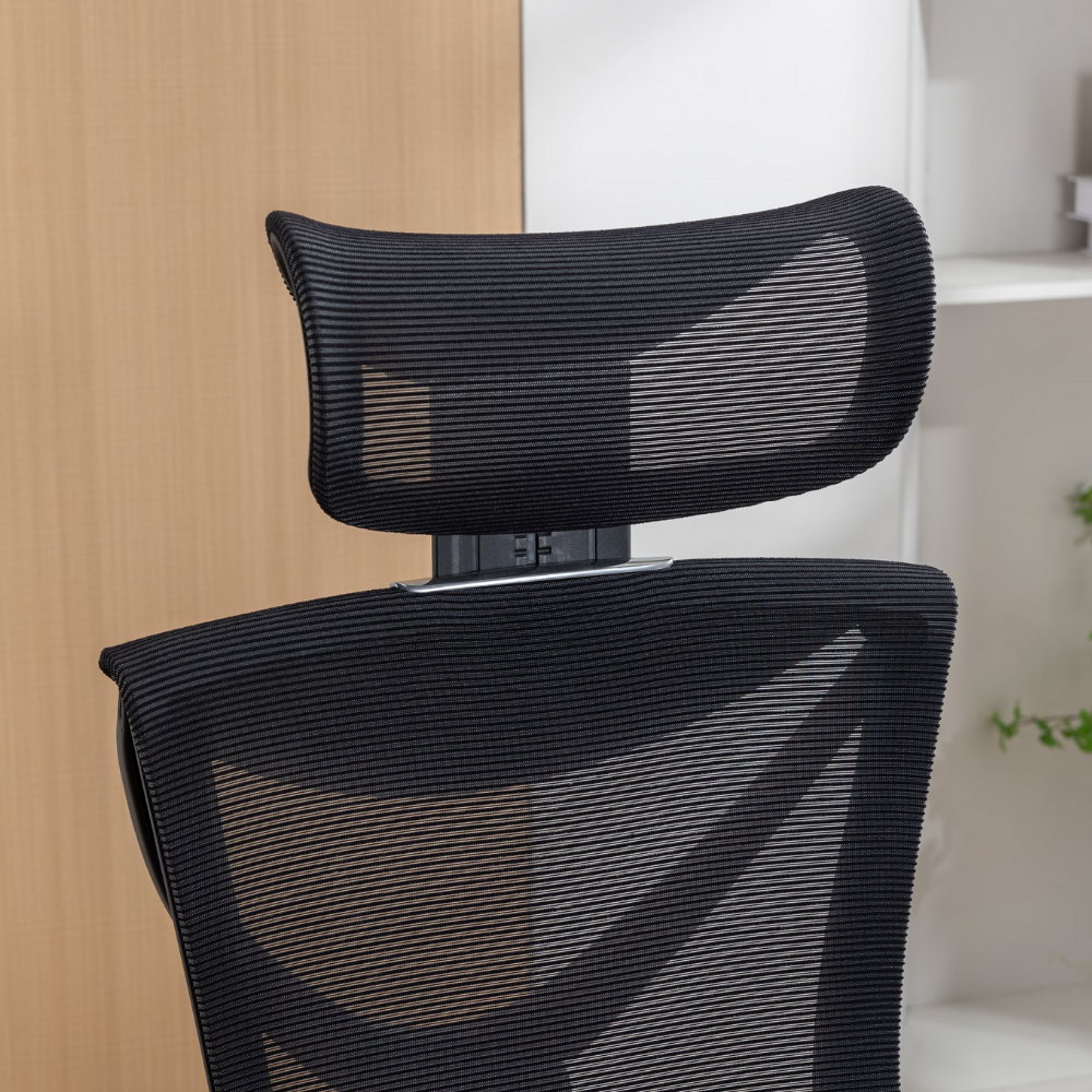 Big and Tall Ergonomic Office Chair with Adjustable Lumbar & Sliding Seat-4