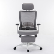 Ergonomic High-Back Office Chair with Footrest-5