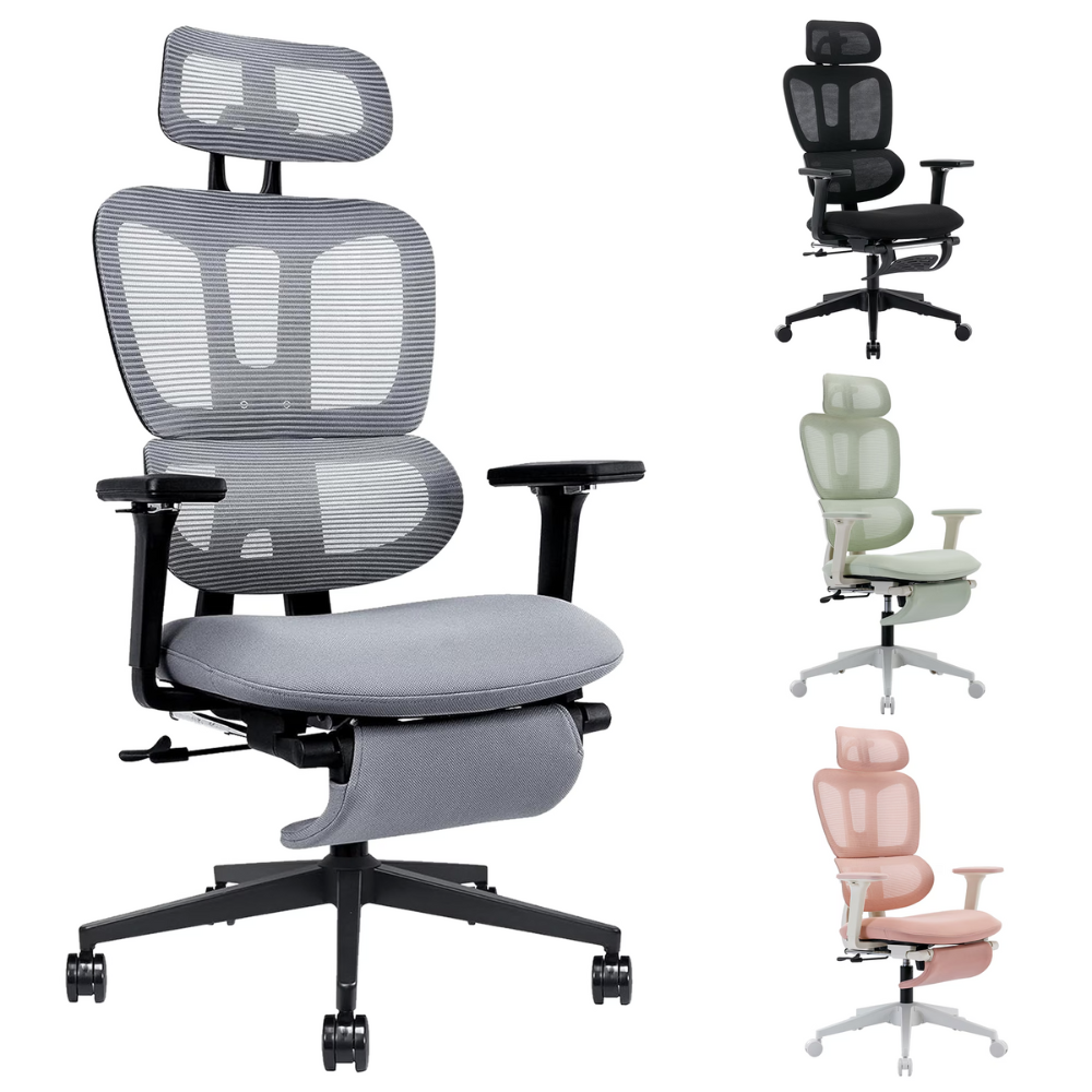 Multi-functional Ergonomic Mesh Office Chair