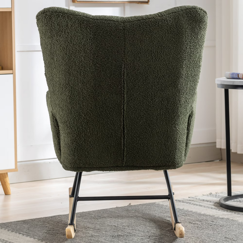 Nursery Rocking Chair with Pocket-12