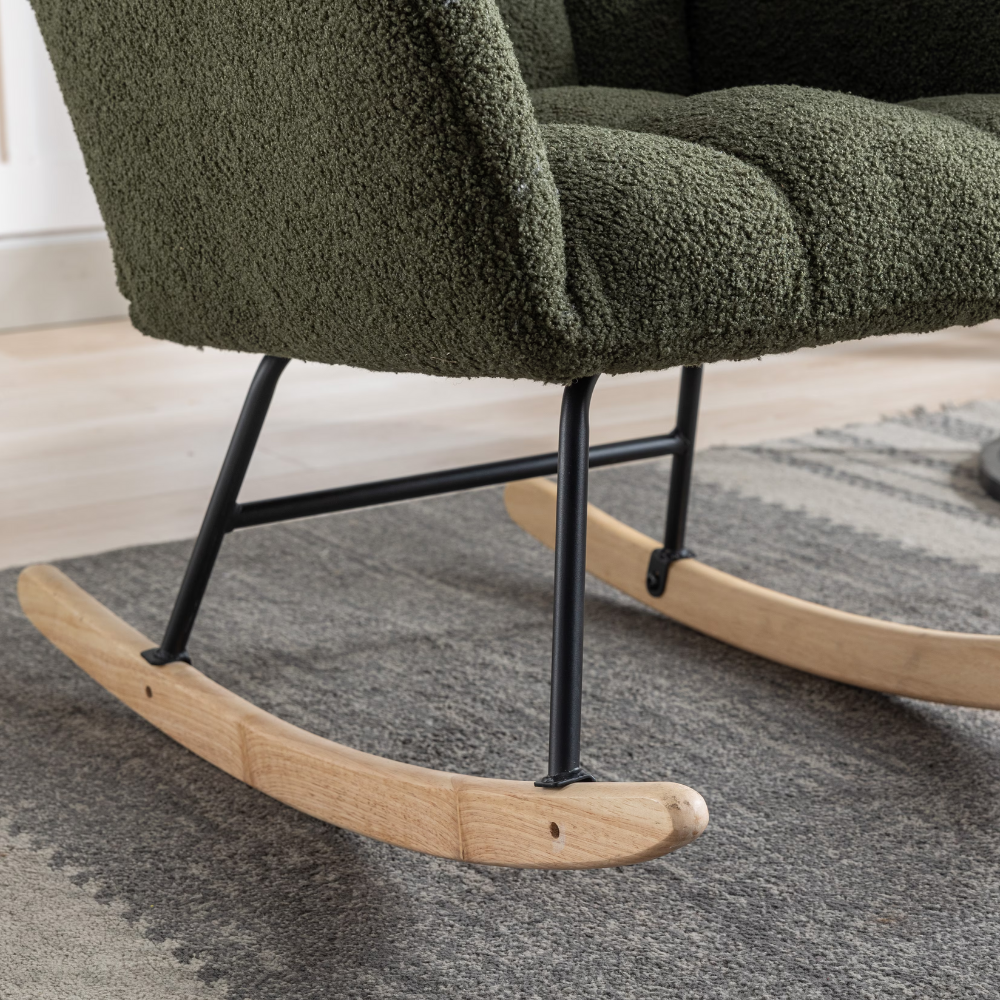 Nursery Rocking Chair with Pocket-9