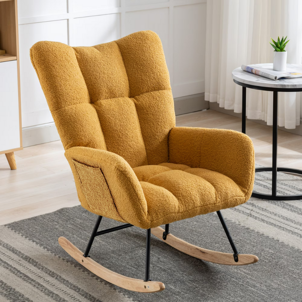 Nursery Rocking Chair with Pocket-4