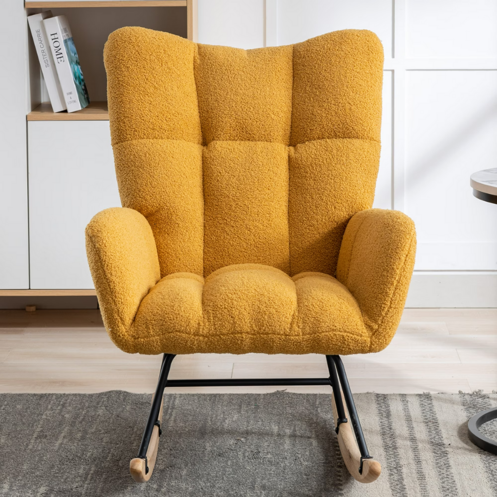 Nursery Rocking Chair with Pocket-1