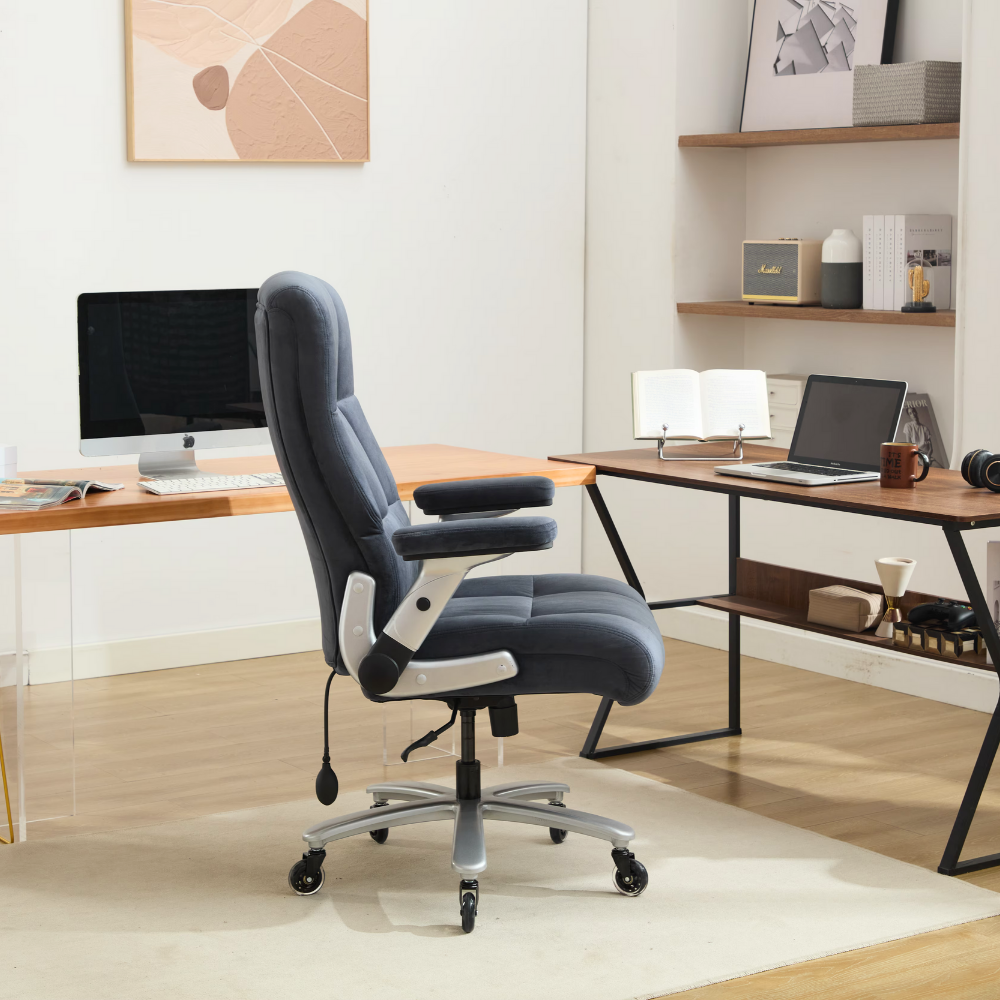 Big and Tall Office Chair 500lbs with Adjustable Lumbar Support-1