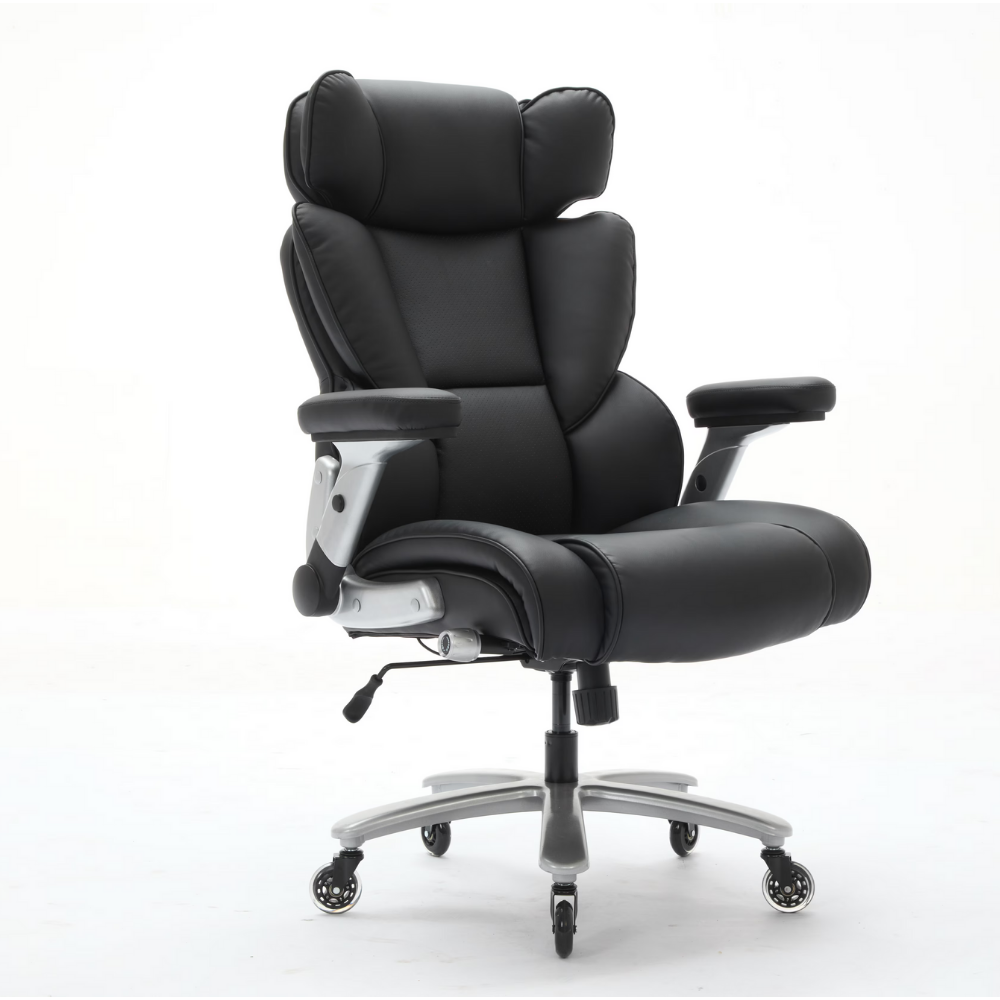 Big and Tall Executive Office Chair 500lbs with Adjustable Lumbar Support-1