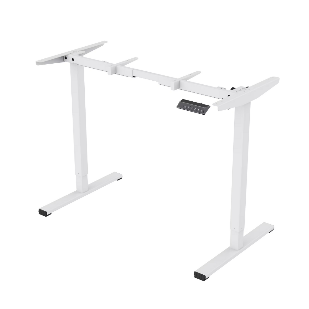 Electric ergonomic standing desk adjustable height for home office sit-stand workstation